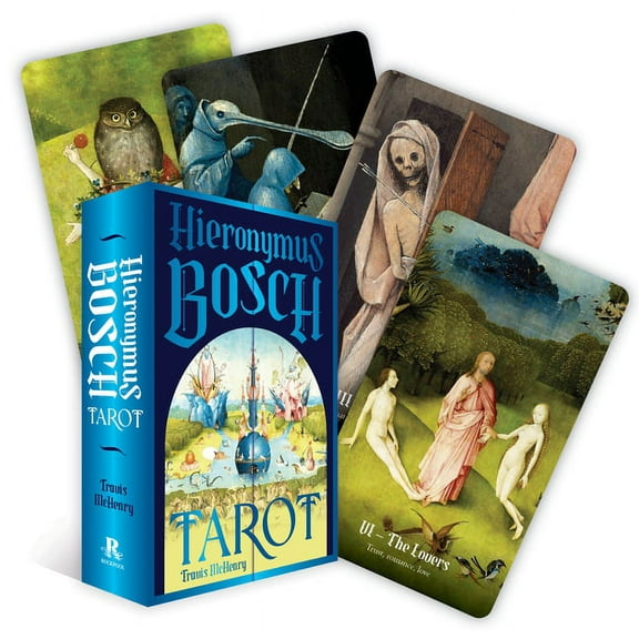 Rockpool Tarot Hieronymus Bosch Tarot, (Hardcover)