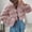 Pink, variant on Winter Coats for Women Teen Girls Short Faux Fleece Jacket Sale Plus Size Womens Cute Hooded Furry Splicing Warm Puffer Jacket Tunic Long Sleeve Outerwear Navy qILAKOG Size XXL