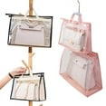 thumbnail image 3 of 1pc Shelf Bag Hanging Handbag Organizer Storage Holder Wardrobe Closets, 3 of 5