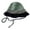 Green, variant on Handmade Bucket Hat Handwoven Colorful Openwork Crocheted Hat for Music Festival Stylish Colorful Fisherman Hat