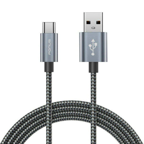 Type C 6ft Usb Cable For Galaxy S21 Ultra Plus Phones Charger Cord Power Wire Usb C Long Braided Fast Charge Sync High Speed Compatible With Samsung Galaxy S21 Ultra Plus Walmart Com Walmart Com
