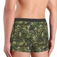 thumbnail image 5 of Bingfone Green Skulls Men's Underwear - Casual Stretch Boxer Briefs-Large, 5 of 9