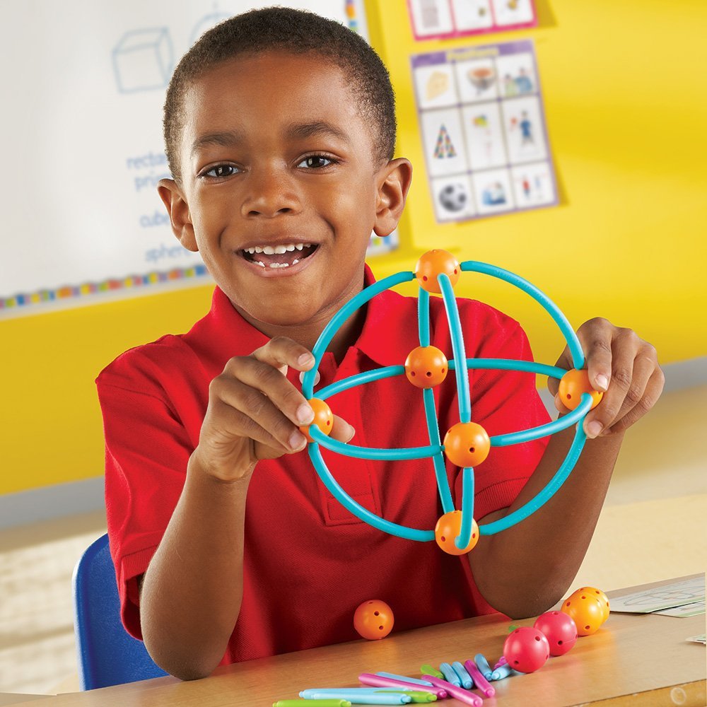 Learning Resources Geometric Shapes Building Set, 170 Pieces - image 2 of 3