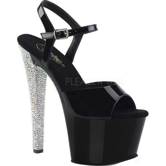 Women's Pleaser Sky 309CHRS Ankle Strap Sandal