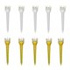 thumbnail image 1 of 10 Uds. Tee de Golf de plástico 1-5/8 Tees de garra duraderas accesorios de entrenamiento para Club de s 62mm Macarena Golf Crown Tee, 1 of 6