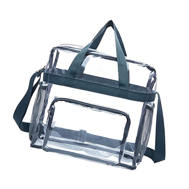Toystoory Bolsas de viaje transparentes, bolsa de almacenamiento de cosméticos, impermeable, transparente, de cuerpo cruzado, organizador de Almacenamiento y organización del hogar No.2