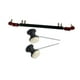 thumbnail image 2 of Kit de actualización de eje cardán de 3 piezas para pedal doble con conector de biela y Eje rojo negro, 2 of 9
