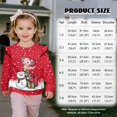 thumbnail image 7 of Garronmavis Christmas Axolotl Pullover Sweatshirt Polyester Spandex Fabric Snowman Long Sleeve Pullover Crewneck Tops Fashion Girl's Graphic Shirts Top Comfortable for 1-2 Years Kids, 7 of 7