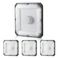 thumbnail image 1 of VEVOR 4 Pack LED Canopy Lights 80W 8800LM 5000K Daylight Outdoor Canopy Lighting, 1 of 9