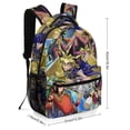thumbnail image 2 of Yu-Gi-Oh Backpacks Bookbag Casual Daypack Backpacks for Travel Work Camping Office, 2 of 7