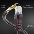 thumbnail image 4 of Cat 6 Ethernet Cable 150 Ft, 100% Pure Copper, Cat6 Cable LAN Cable, Internet Cable, Patch Cable and Network Cable - UTP (Brown) 150 Feet, 4 of 7