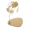 thumbnail image 1 of LOLIPPYY Scandinavian Style Gold Butterfly Candle Holder Rotating Tealight for Home Decoration, 1 of 8
