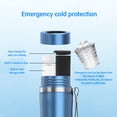 thumbnail image 3 of Enfriador De Insulina, Botella De Viaje, Estuche De Transporte Para Medicamentos, Mini Enfriamiento Portátil Con Carcasa Dura, Uso Multifuncional Para Aislamiento Y Refrigeración, 3 of 7