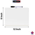 Dry Erase Lapboards with Marker Eraser Set + A Safe Place to Store The