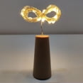 thumbnail image 2 of 3xWine Bottle Corcho Light LED Cobre Fairy 10LED - Blanco Cálido - 1m Sunnimix Luces de corcho para botellas de vino, 2 of 6