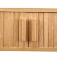 thumbnail image 4 of 2-Sliding Door Metal and Wood Console Table Classic Style Living Room, 4 of 9