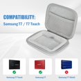 thumbnail image 2 of Funda de transporte ProCase para Samsung T7/T7 Touch SSD Silver, 2 of 7