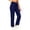 Navy, variant on Cmfcve Yoga Pants for Women Criss Cross High Waisted Straight Leg Leggings Casual Stretch Comfortable Trousers with Pockets