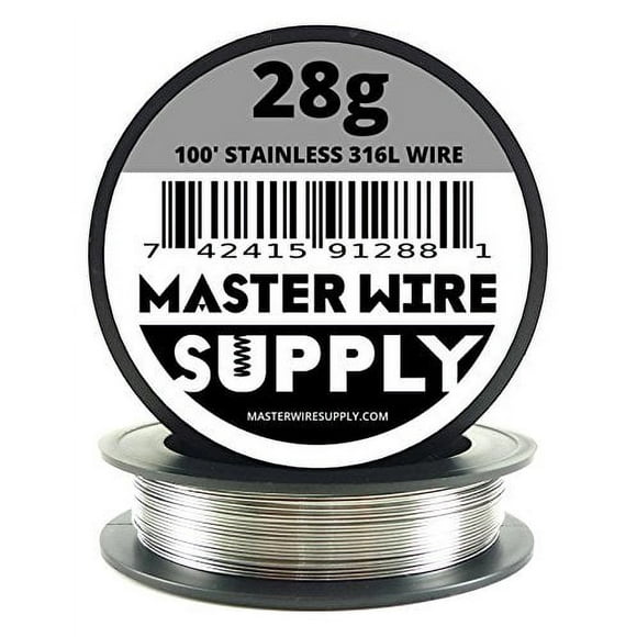 Stainless Steel 316L - 100 - 28 Gauge Wire