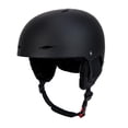 thumbnail image 3 of Casco de esquí Casco de nieve portátil para deportes de invierno de montaña y carretera Ciclismo de carretera negro, 3 of 8