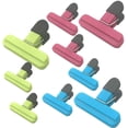 thumbnail image 3 of 9Pack Large Chip Bag Clips - Assorted Sizes Food Bag Clips Plastic Heavy Seal Grip, 3 of 4