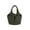 Green, variant on Women's Corduroy Tote Bag, Small Shoulder Handbag with Striped Design, Casual Furry Handheld Purse for Daily Shopping, Commute and Strolling