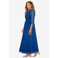 thumbnail image 3 of Jessica London Women's Plus Size Stretch Lace Maxi Dress, 3 of 3