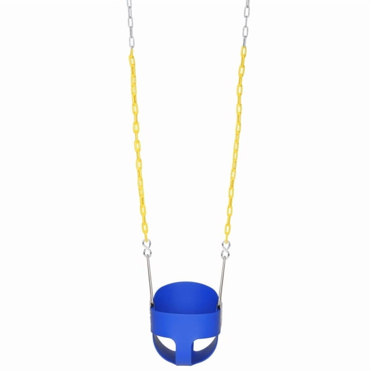 Clearance! Swing Set Stuff Highback Full Bucket Swing Blue