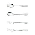 thumbnail image 4 of HAMPPLIES Stainless Steel Spoon Fork Forks and Spoons Silver 1 Set 8.9x0.9in, 4 of 8
