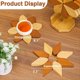 thumbnail image 2 of Salvamanteles de Madera para Platos Calientes, Juego de 3 Posavasos Resistentes Al para Cocina, Posavasos de Madera con Forma de Árbol para Platos Calientes y Teteras., 2 of 5