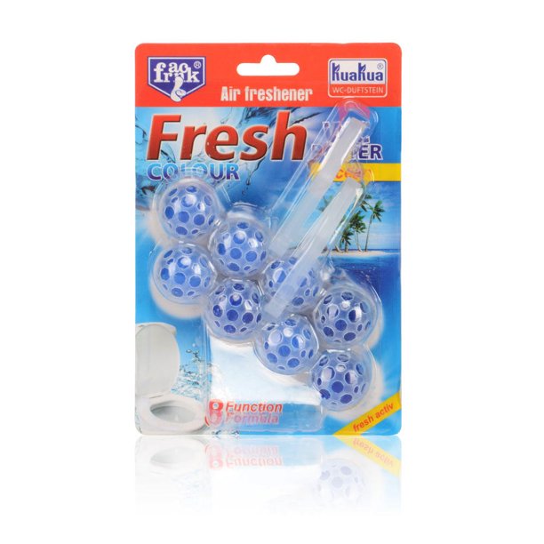 4in1 Automatic Rim Hanger Toilet Bowl Cleaner Air Freshener with