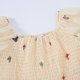 thumbnail image 4 of Vestido con volantes y estampado de mariposas de manga corta para niñas pequeñas, 4 of 8