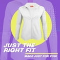 thumbnail image 6 of M&M SCRUBS Women's Ultra Soft Front Zip Warm-Up Scrub Jacket 5200 (White, Large), 6 of 6