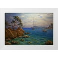 thumbnail image 1 of Sviridov, Sergei 24x17 White Modern Wood Framed Museum Art Print Titled - Rocky Coast XIII, 1 of 4