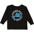 thumbnail image 3 of Inktastic Future Pilot Boys Airplane Flying Boys Long Sleeve Toddler T-Shirt, 3 of 5