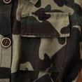 thumbnail image 4 of KYAIGUO Kids Baby Girls Camouflage Windbreaker Jacket Coats Casual Button down Trench Coat Toddler Outerwear Spring Fall Outfit Clothes for 1-7 Years, 4 of 9