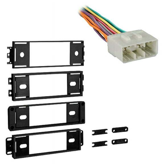 Fits Hyundai Accent 1995-1999 Single DIN Harness Radio Install Dash Kit