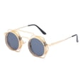thumbnail image 1 of Gafas de Sol Macarena Steampunk Vintage Ronda Gris Dorado, 1 of 7