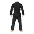 thumbnail image 4 of FUJI All-Around Brazilian Style Jiu Jitsu Uniform, Black (Black Lettering), Size A4, 4 of 6