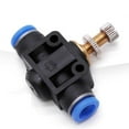 thumbnail image 2 of Pneumatic Fitting Pipe Connector Tube Air Quick Fittings Replacement Pneumatic Air Hose Couplers Push In Hose Couping, 2 of 7