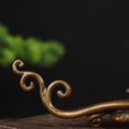 thumbnail image 5 of Chinese Copper Bronze Dragon  Brush Holder, 5 of 6