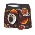 thumbnail image 2 of Bingfone A Cup Of Black Coffee On A Saucer Men'S Underwear - Casual Stretch Boxer Briefs-Medium, 2 of 9