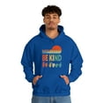 thumbnail image 4 of Gildan 18500, In A World Where You Can Be Anything Be Kind Hoodie, 4 of 7