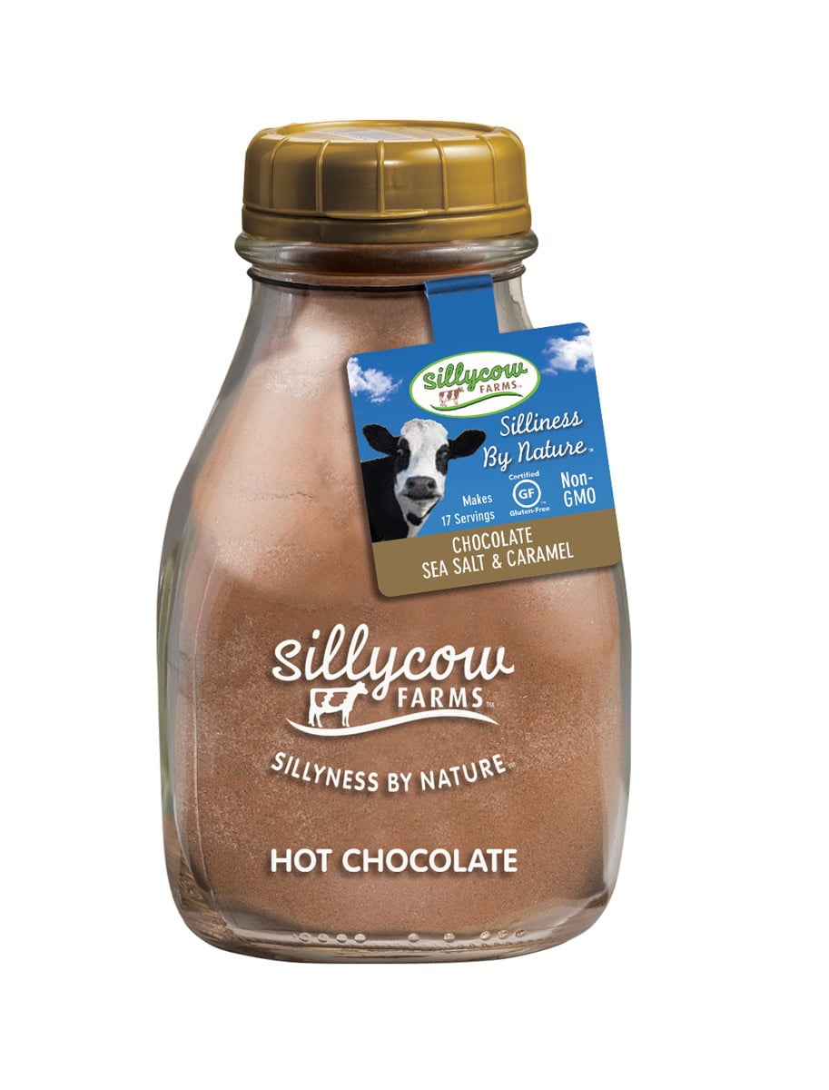 Sillycow Farms Caramel & Sea Salt Hot Cocoa Mix, 16 Oz