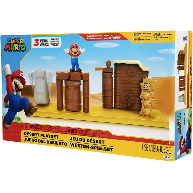 Jakks Pacific World of Nintendo Super Mario Bros Desert Playset