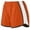 Orange, variant on Augusta Sportswear Women's Pulse Team Running Shorts Size up to 2XL