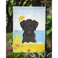 thumbnail image 3 of Black Labrador Summer Beach Flag Garden Size BB2103GF, 3 of 3