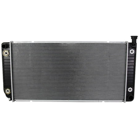 K2500 Suburban Radiator (RADIATOR ASSEMBLY FITS GMC 95-98 C1500 C2500 K1500 K2500 SUBURBAN YUKON 5.7L V8 2547 52491626 GM3010235 2422 CU1693)