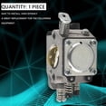 thumbnail image 4 of Carburetor For 025 023 021 Ms250 Ms230 Chainsaw Replace Silver, 4 of 4