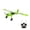 Green, variant on 1/22 Scale RC Fixed Wing Airplane, 2.4GHz 510mm Wingspan EPP One-Key Aerobatics RC Aircraft with 6G/3D Flight Modes, STOL Performance for Adults